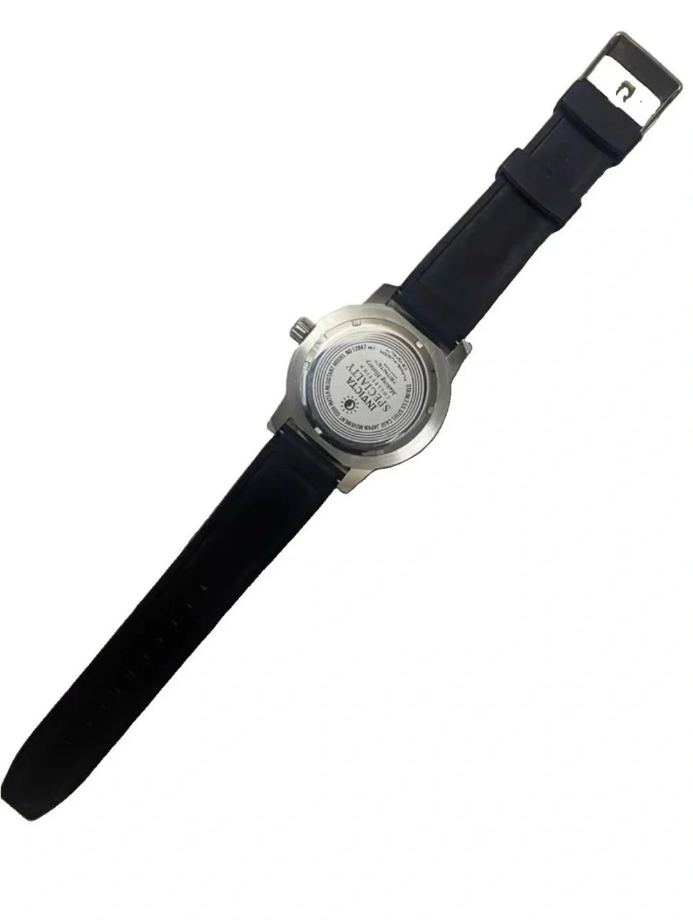 Invicta Blue Dial Watch with Gold Bezel